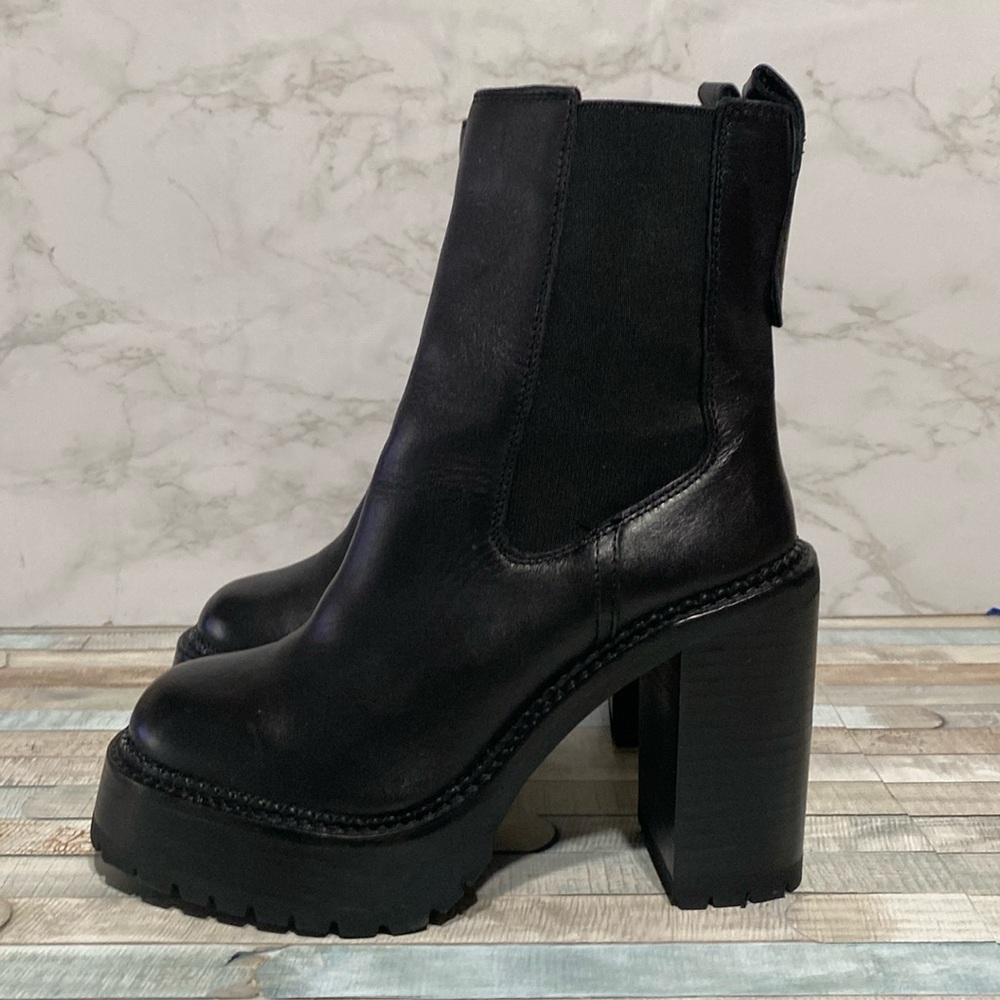 AQUA Rouge High Heel Booties